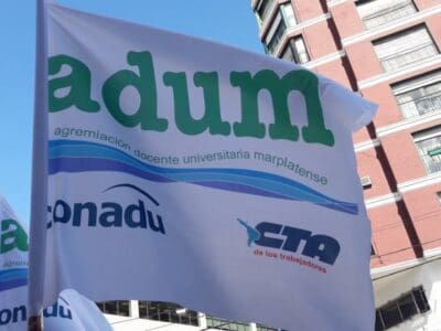 Docentes universitarios de Mar del Plata presentaron su Plan de Lucha 2026