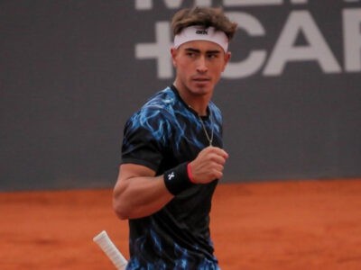 Francisco Comesaña fue sorprendido y perdió en segunda ronda del Challenger de Rosario