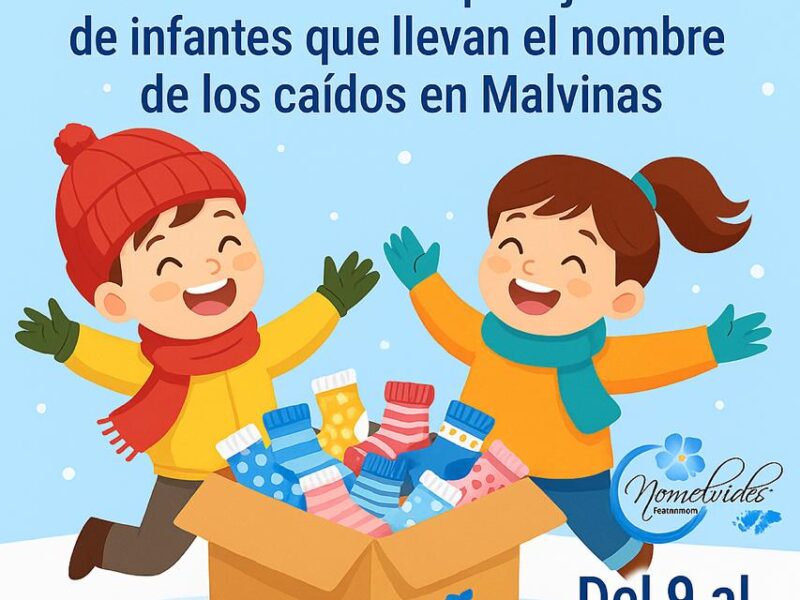 Fundación No Me Olvides lanza campaña solidaria «Abriguemos la memoria»