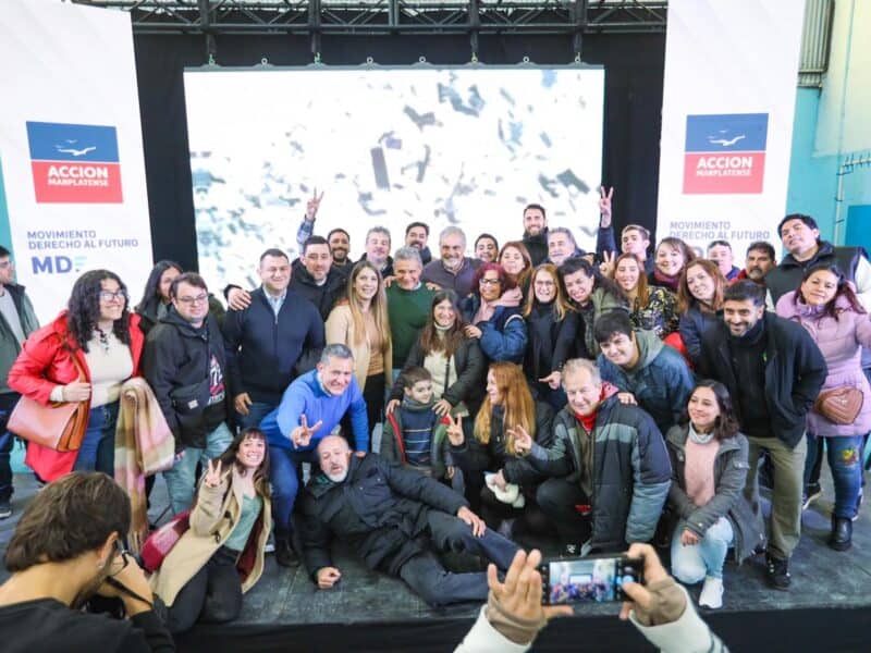 Elecciones 2025: Acción Marplatense presentó sus candidatos en el Club Unión