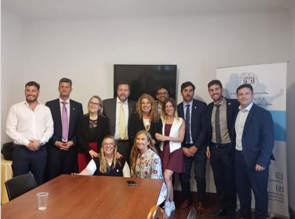 Acto eleccionario en el Colegio de Magistrados y Funcionarios del Departamento Judicial Mar del Plata