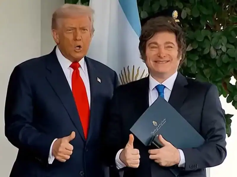 Trump: «Si Milei pierde las elecciones, no seremos generosos con Argentina”