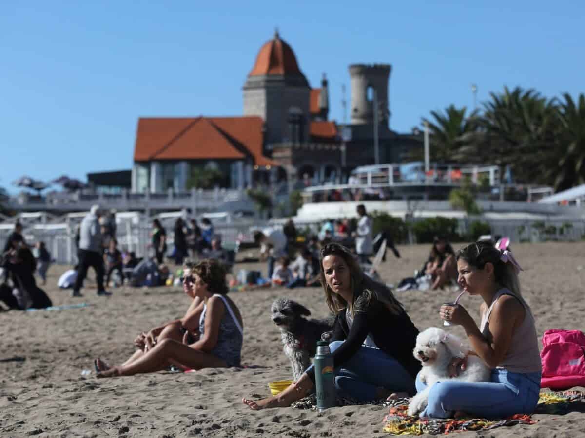 Jueves fresco y soleado en Mar del Plata