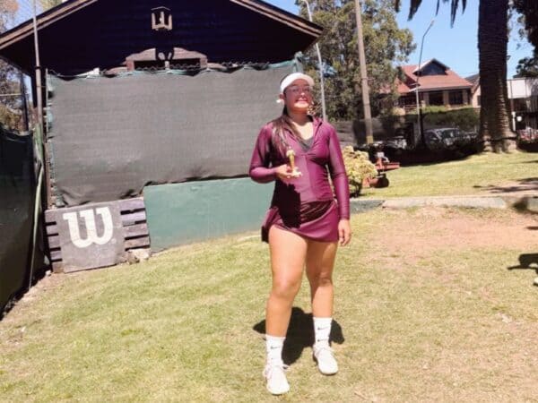 Verdashka Cleriushva, la joven promesa del tenis de Mar del Plata que busca hacerse futuro en el circuito profesional 