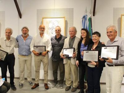 Emotivos reconocimientos en el Colegio de Arquitectos