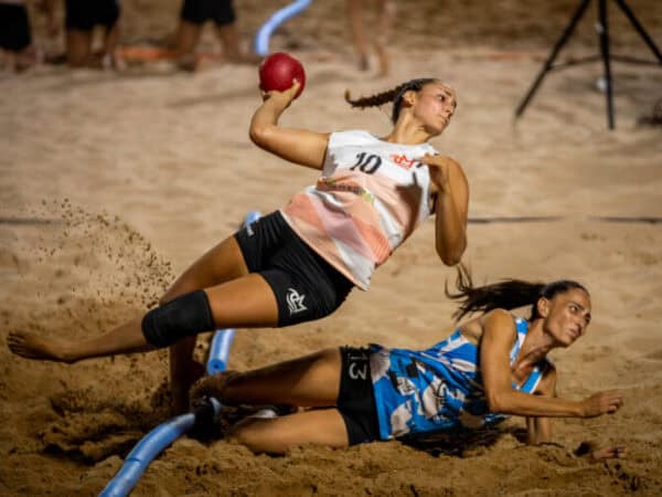 La Copa Argentina de Beach Handball se juega en Mar del Plata