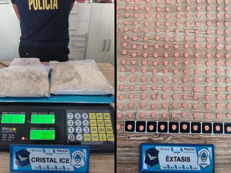 Drogas de diseño en Mar del Plata: imputaron y dictaron la prisión preventiva a ocho personas