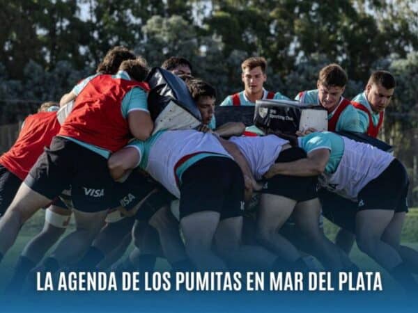 Los Pumitas llegan a Mar del Plata para continuar con su preparación del 2026