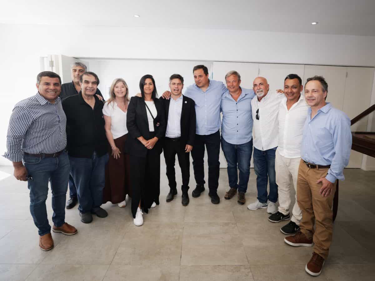 Elecciones PJ: el Peronismo Marplatense se reunió con Kicillof  y confirmó acuerdo político