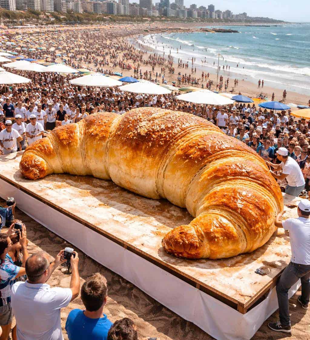 En Mar del Plata intentarán elaborar la medialuna más grande del mundo