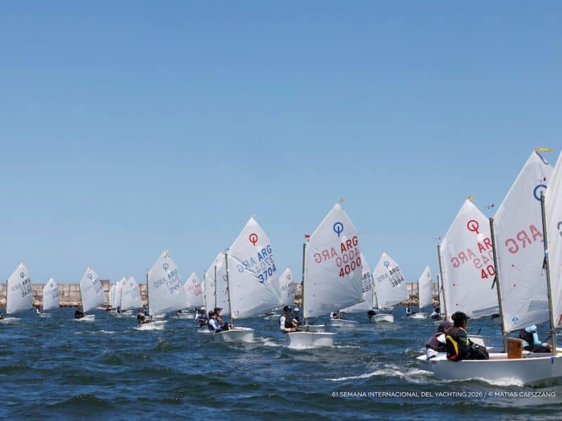 Comenzó la segunda etapa de la 61° Semana Internacional del Yachting