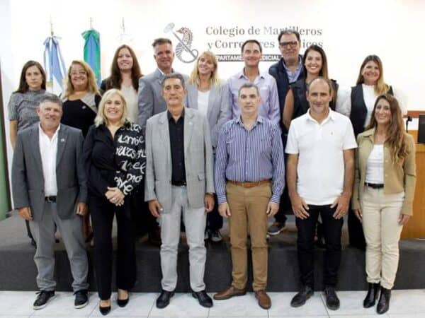 Asumió el nuevo Consejo Directivo del Colegio de Martilleros y Corredores Públicos Departamento Judicial Mar del Plata
