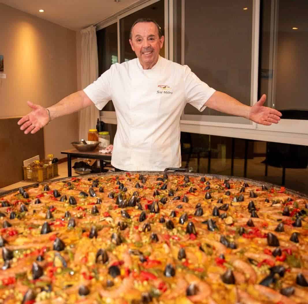 Mar del Plata: Paella en el Muelle junto al reconocido chef José Melero
