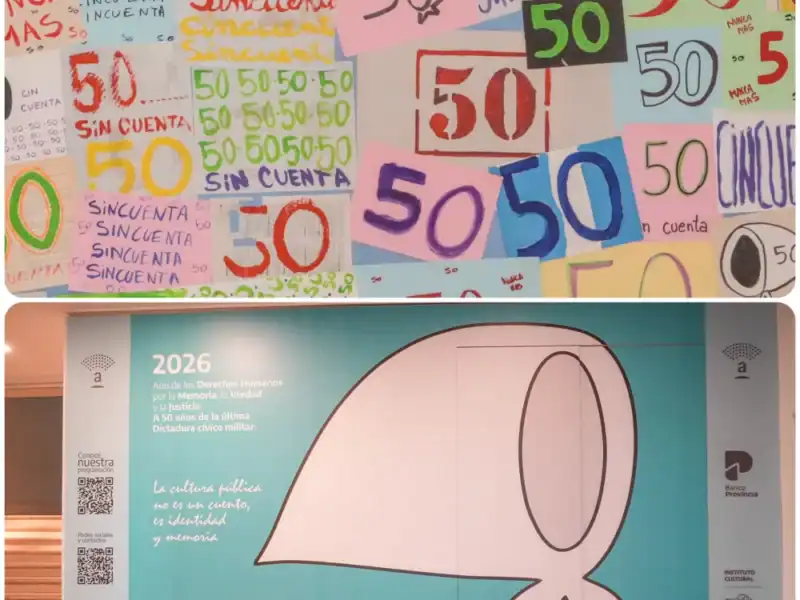 Actividades en el Teatro Auditorium por el Día Nacional de la Memoria, a 50 años de la Última Dictadura Cívico Militar