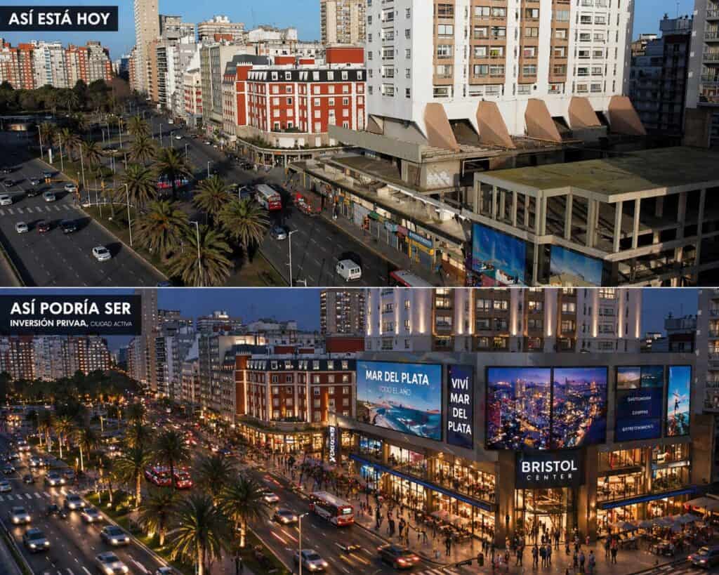 Bristol Center: buscan destrabar su situación y avanzar en su reactivación