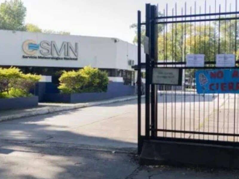 Motosierra en el Servicio Meteorológico Nacional: despedirán a 140 personas