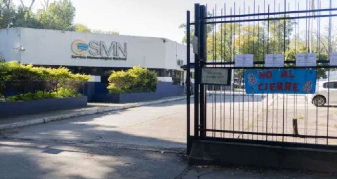 Motosierra en el Servicio Meteorológico Nacional: despedirán a 140 personas