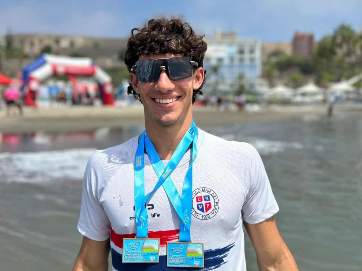 Doble medalla de oro para Santiago Ferrer Ferrero en Perú