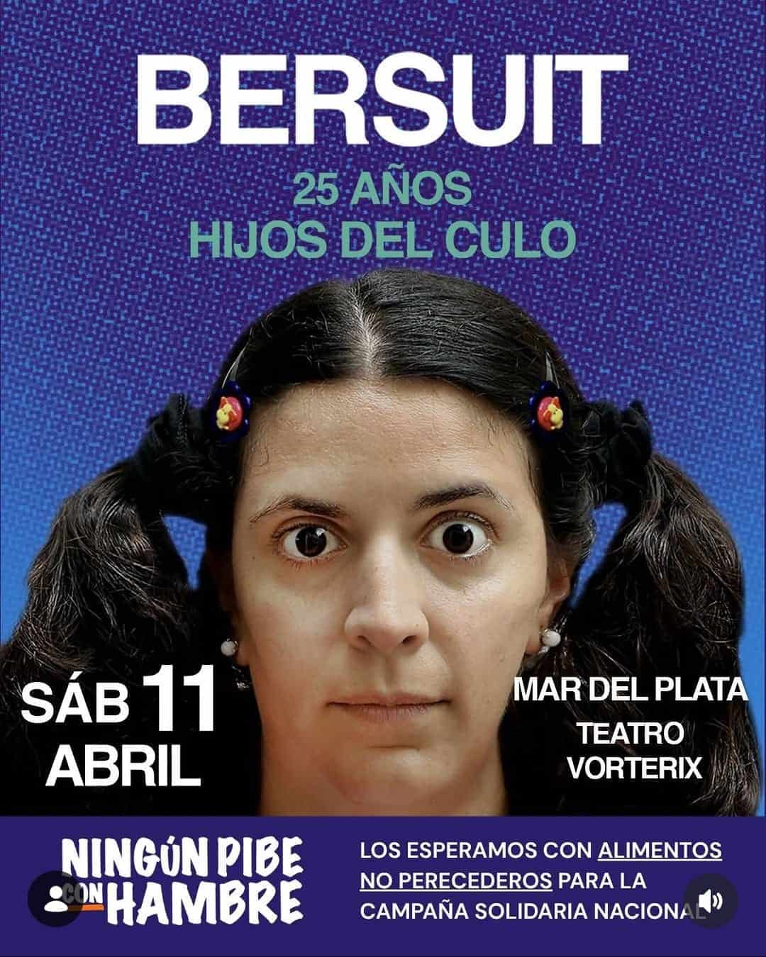 «Ningún Pibe con Hambre»: La campaña nacional desembarca en Mar del Plata junto al show de Bersuit Vergarabat