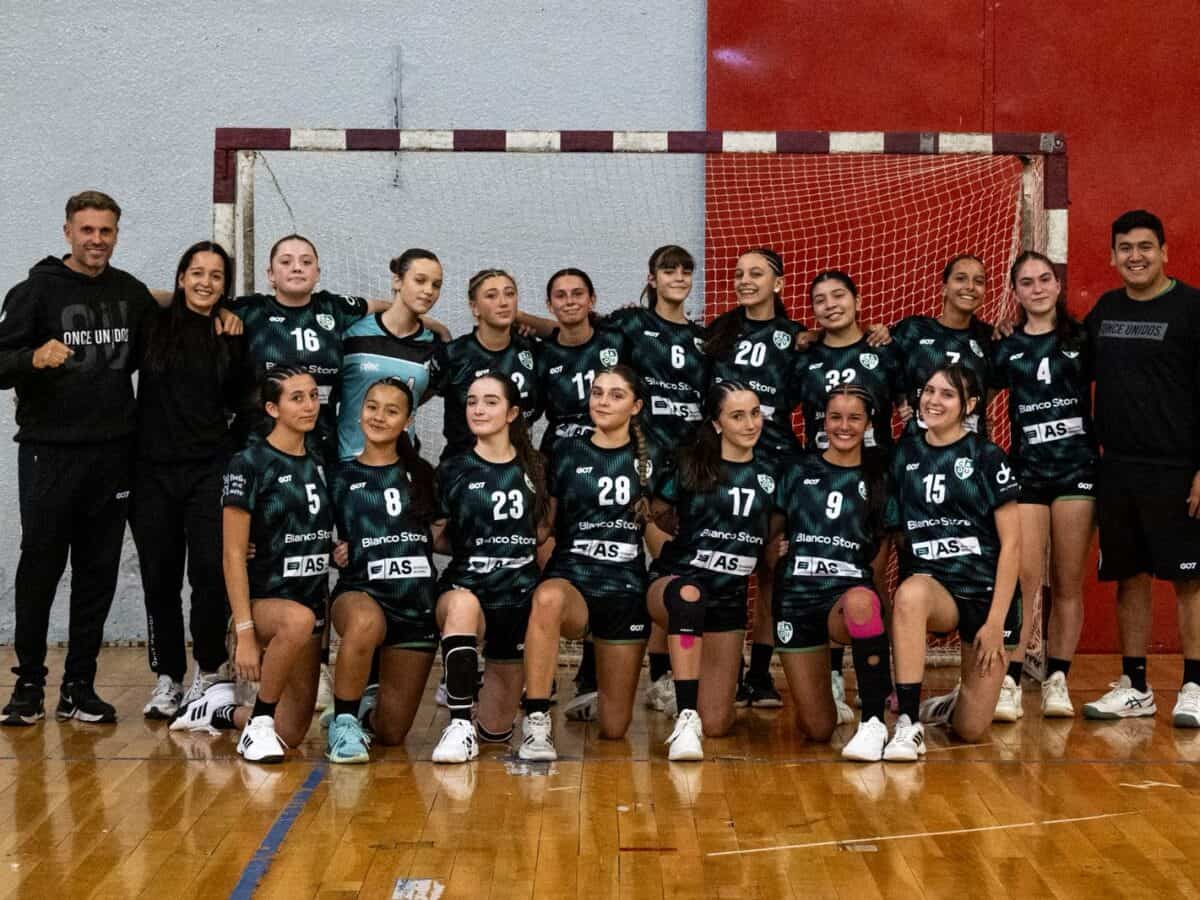 Once Unidos en cuartos de final del Nacional “A” de Menores de Handball