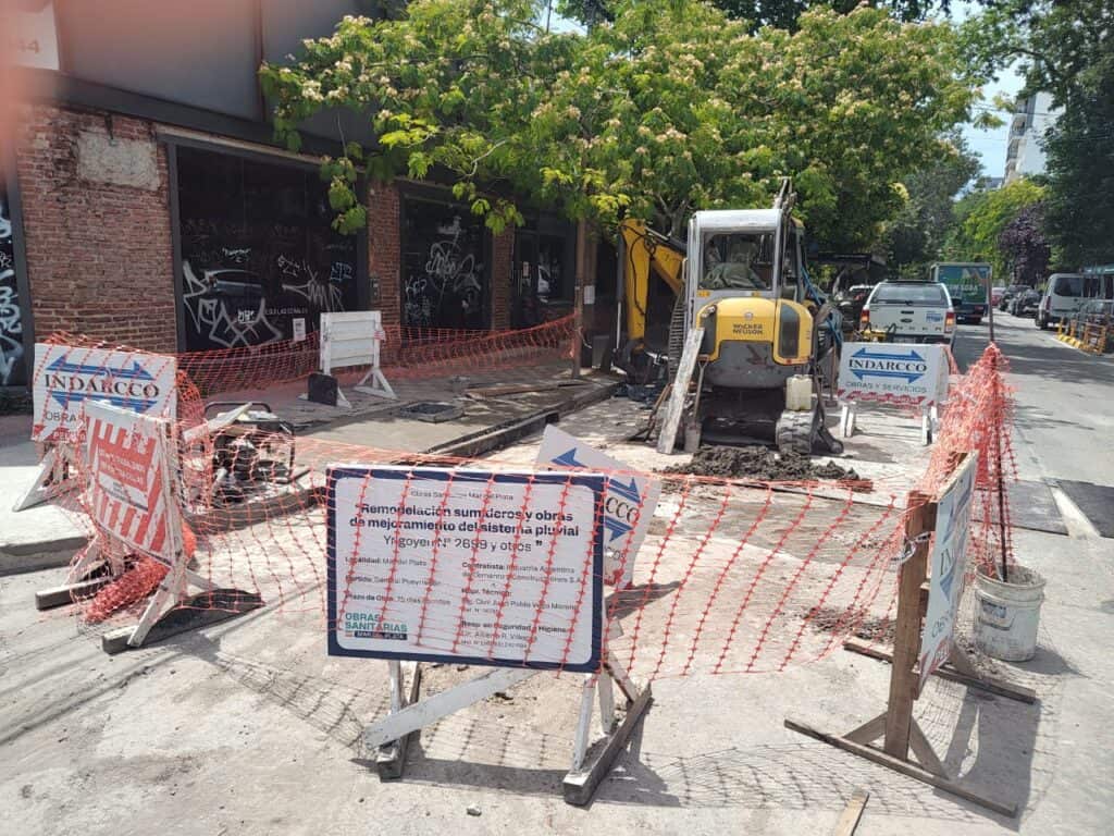 OSSE completó mejoras pluviales en cinco barrios de Mar del Plata