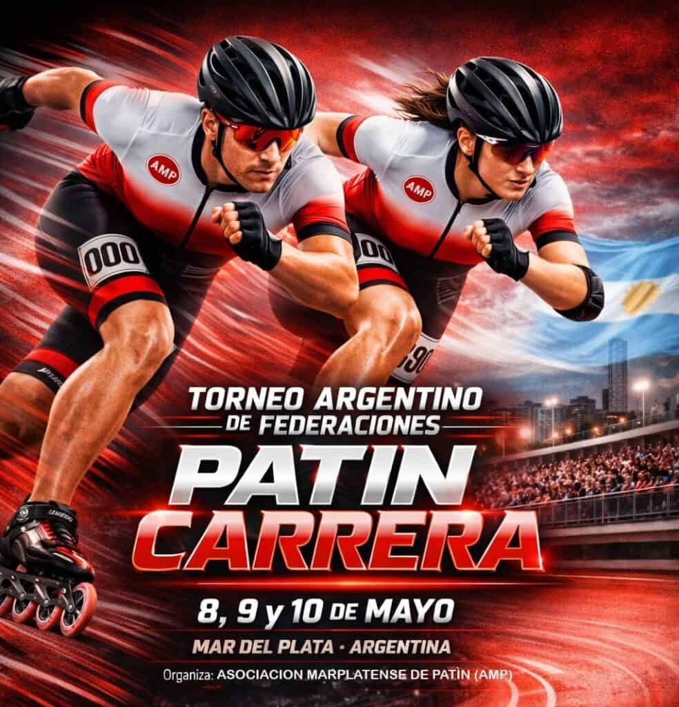 Mar del Plata confirmó su Selección para el Argentino de Patín Carrera