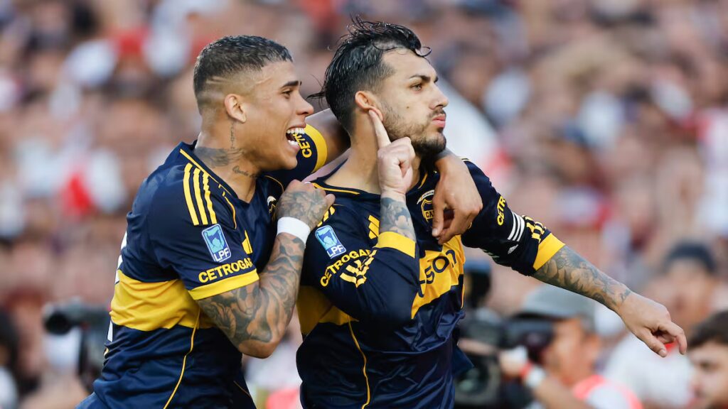 River Plate vs Boca Joniors: Boca venció 1-0 a River en el Monumental.