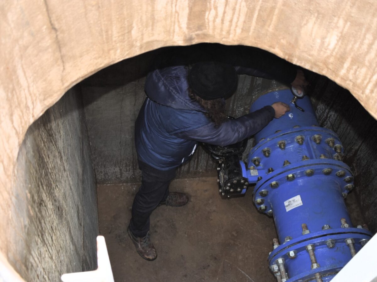 OSSE finalizó la obra de vinculación de los acueductos Norte y Sur