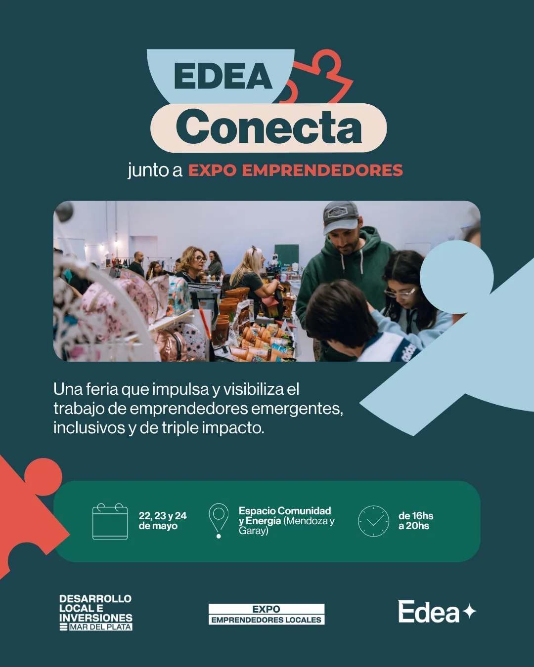 Llega una nueva edición de la feria de emprendedores “EDEA Conecta”