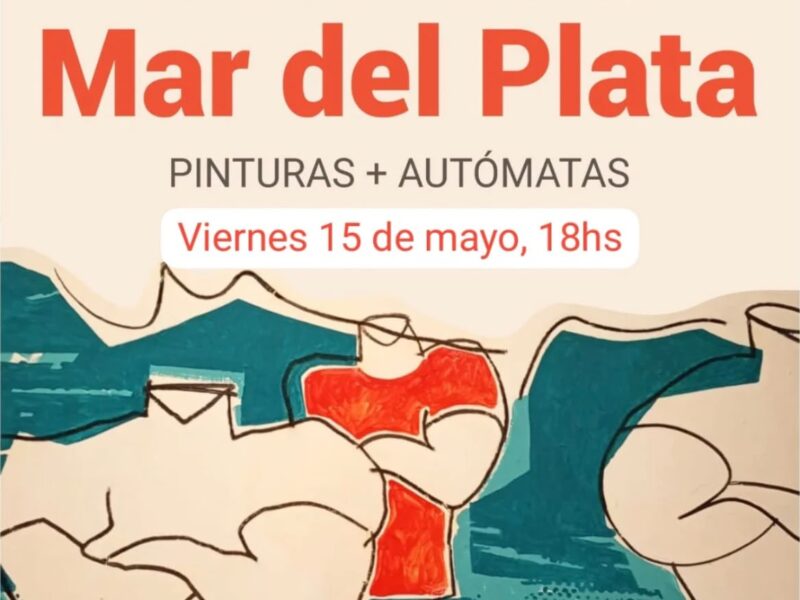 El mar, la nostalgia y el movimiento: concluyó con éxito la muestra «Recuerdos de Mar del Plata» de Oscar Elissamburu