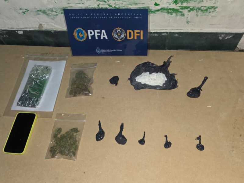 La Policía Federal desbarató dos bunkers de drogas en Mar del Plata