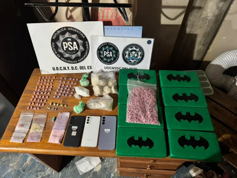 Operativo Batman: desbarataron una banda narco que operaba en Mar del Plata y secuestraron 16 kilos de cocaína