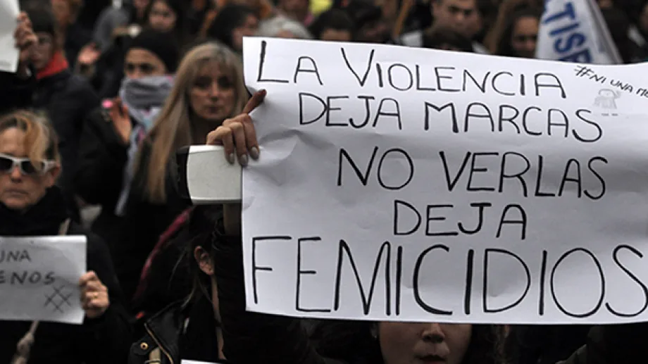 Cada 42 horas una mujer es víctima de femicidio en Argentina