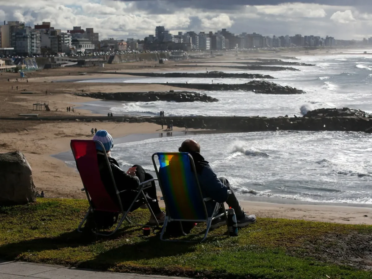 Martes frío y algo nublado en Mar del Plata