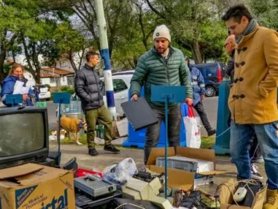 El Punto Verde móvil ya recepcionó más de 14 mil kilos de residuos sólidos
