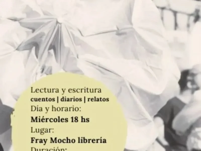 Algo pasa. Taller literario.