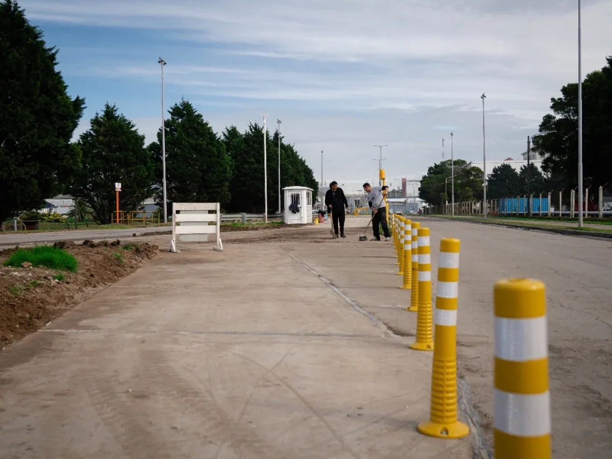 Finalizó otra etapa del plan de recuperación vial de la jurisdicción portuaria y se preparan pliegos para nuevas obras