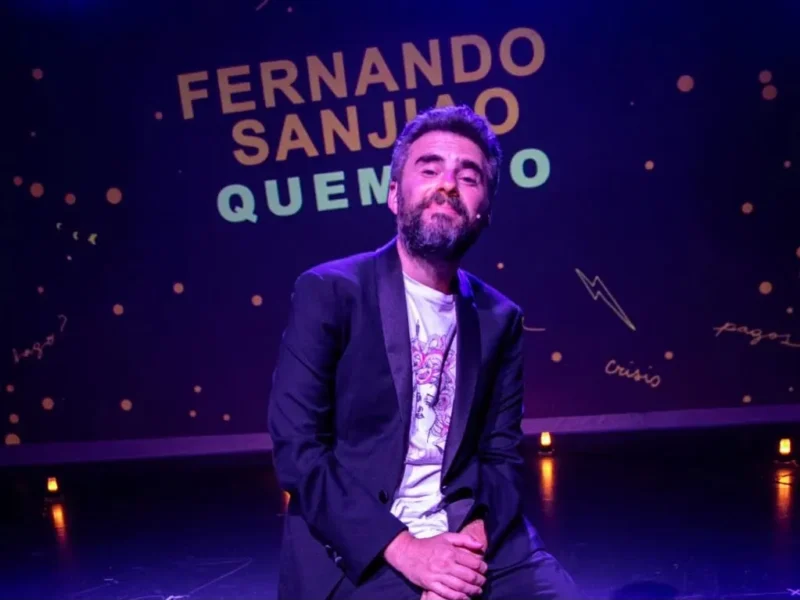 Fernando Sanjiao vuelve a Mar del Plata con «Quemado», el unipersonal que ya hizo reír a más de 10 mil personas