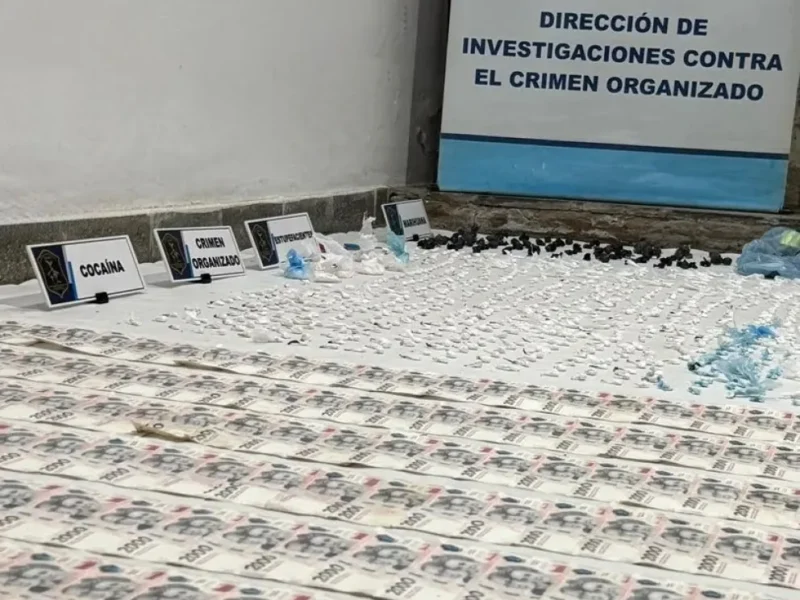Megaoperativo en Parque Camet: 12 aprehendidos y casi un kilo de cocaína secuestrado
