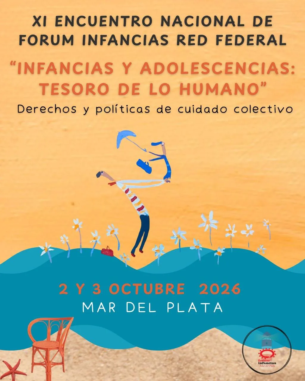 Mar del Plata, sede del XI Encuentro Nacional de Forum Infancias