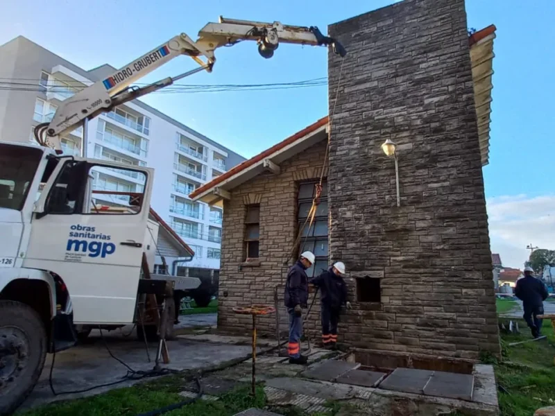 OSSE licita una obra para optimizar el sistema cloacal en zona Puerto