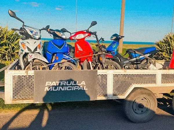 Stunt: Operativo en Parque Camet con secuestro de motos