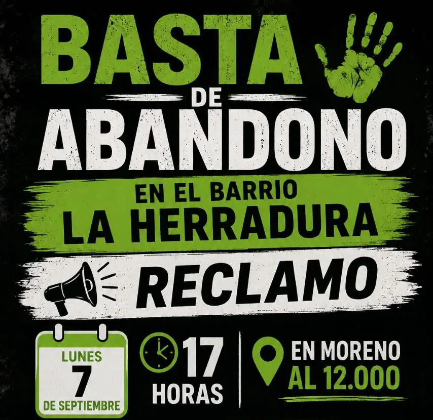 Vecinos de La Herradura, hartos del abandono del barrio y la falta de respuestas del Municipio