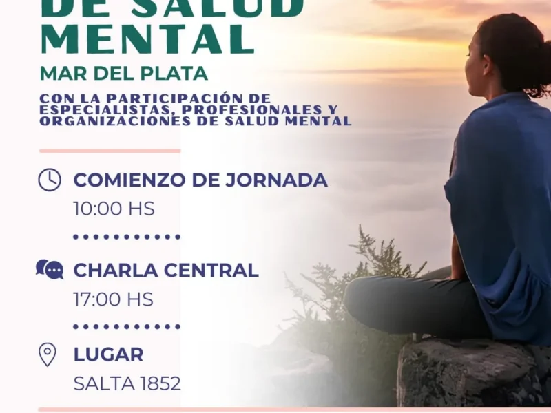 SECZA organiza el Primer Encuentro sobre Salud Mental en Mar del Plata