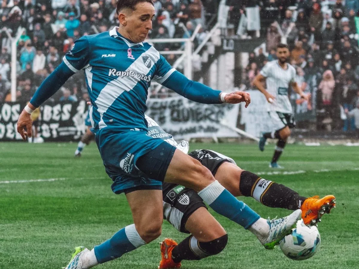 Alvarado sufrió un golpe sobre el final en Río Negro y deberá remontar en el Minella
