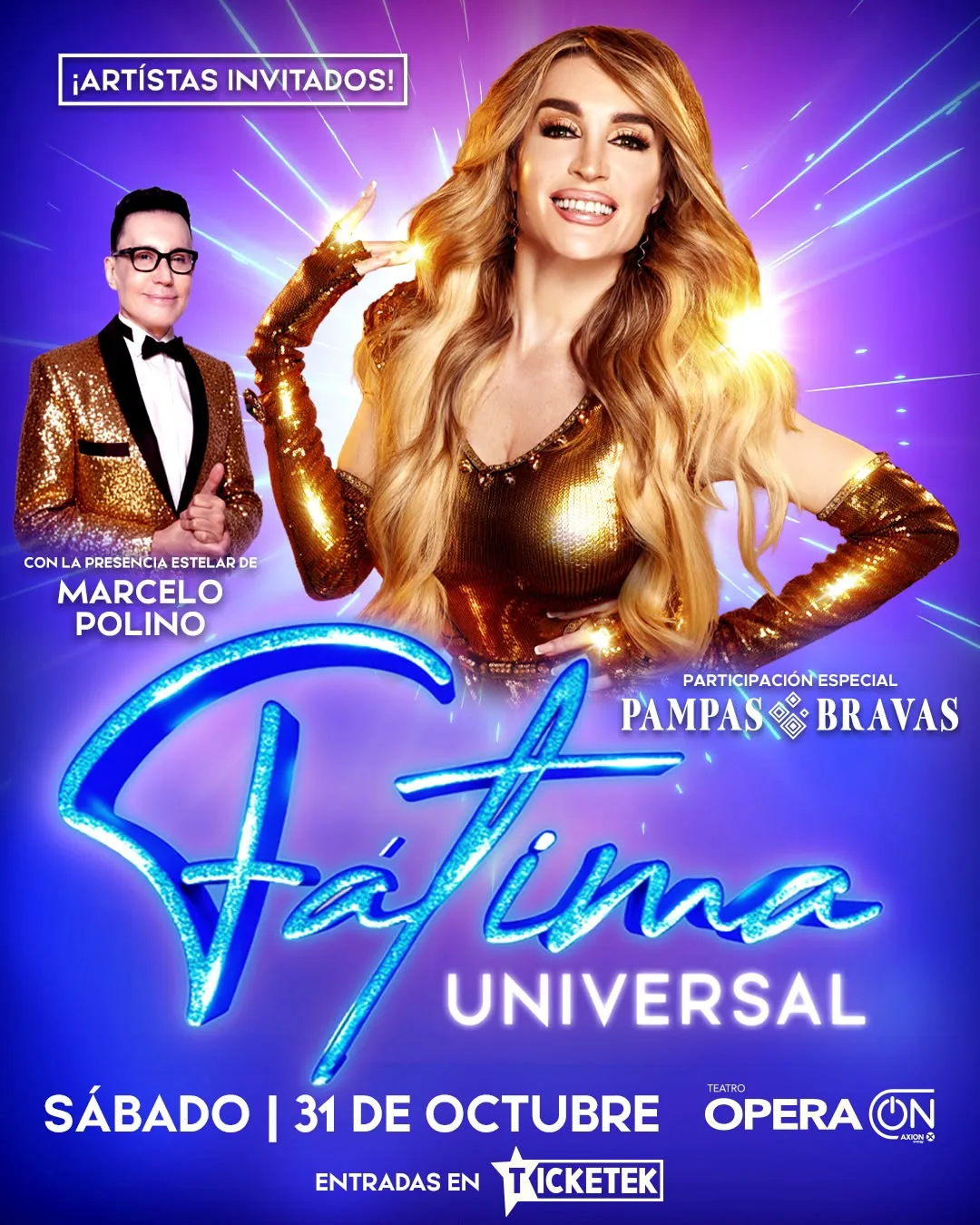 Fátima Florez llega al teatro Opera con “Fátima Universal”