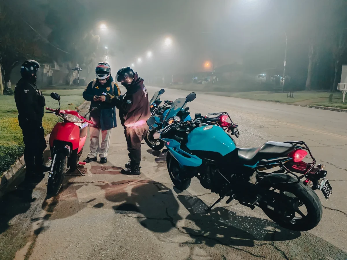 La Patrulla Municipal secuestró 63 motos durante operativos de control vehicular