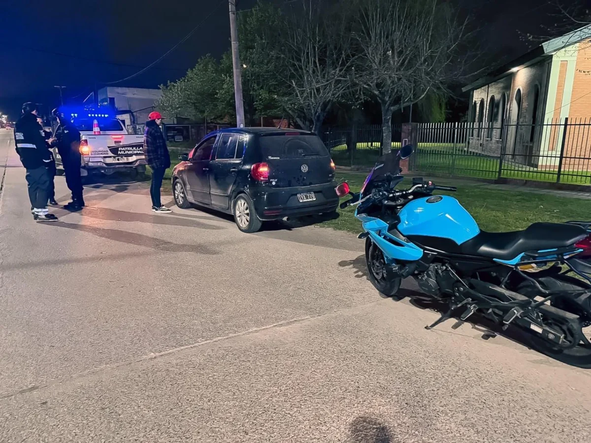 La Patrulla Municipal secuestró autos por correr picadas en la calle