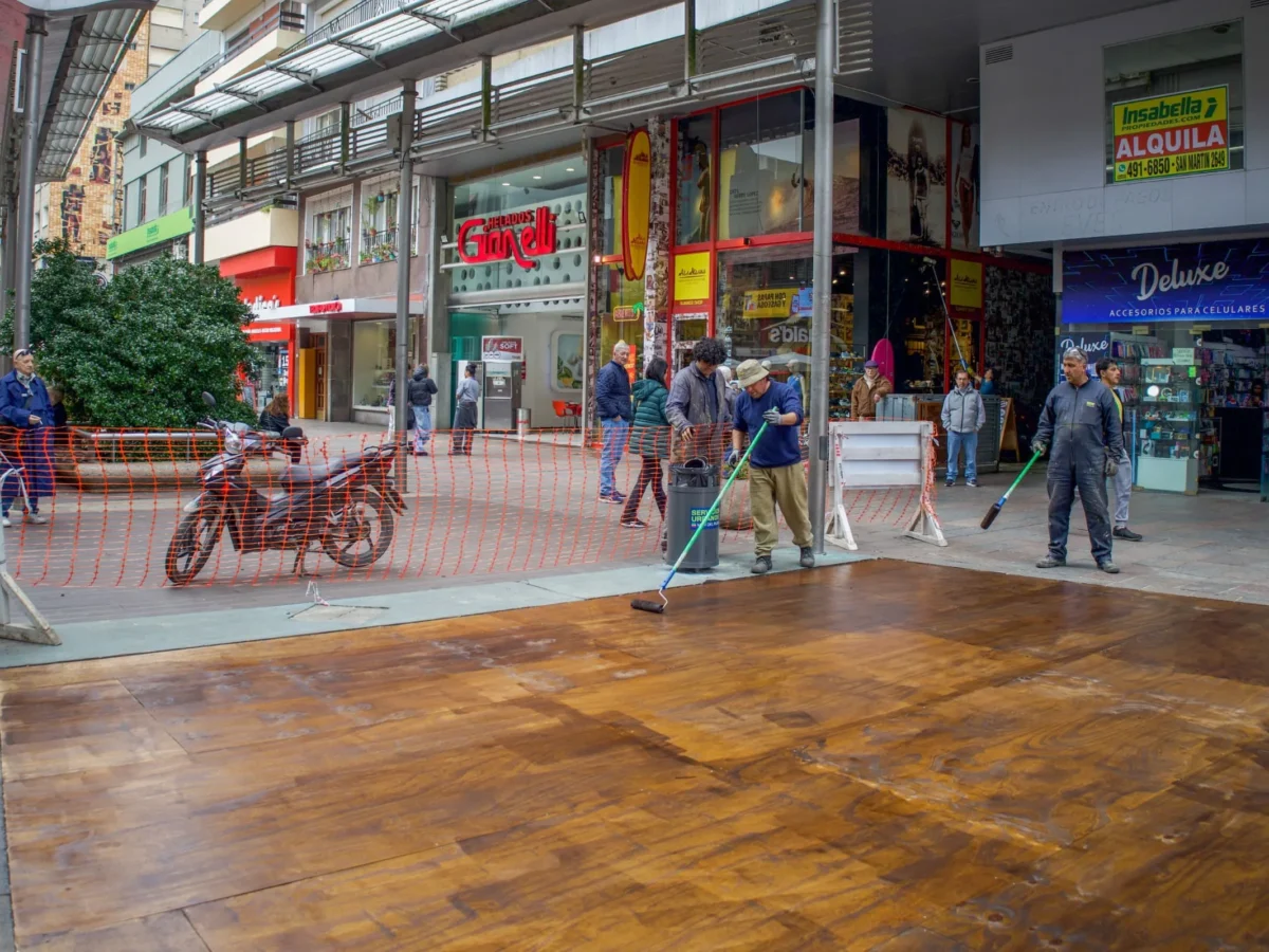 Puesta en valor integral de la Peatonal San Martín