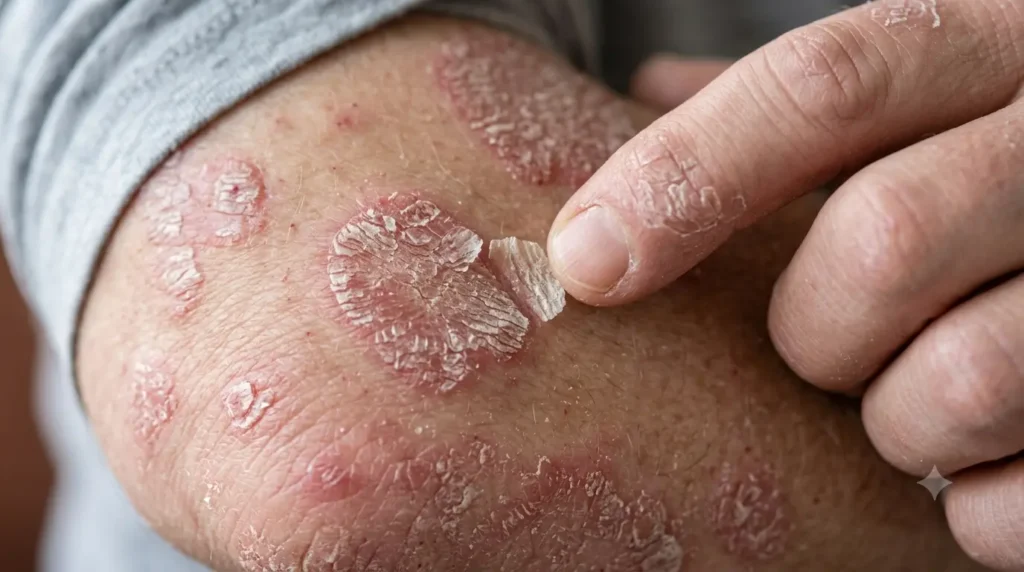 Psoriasis: tener poca piel afectada no siempre significa una enfermedad leve